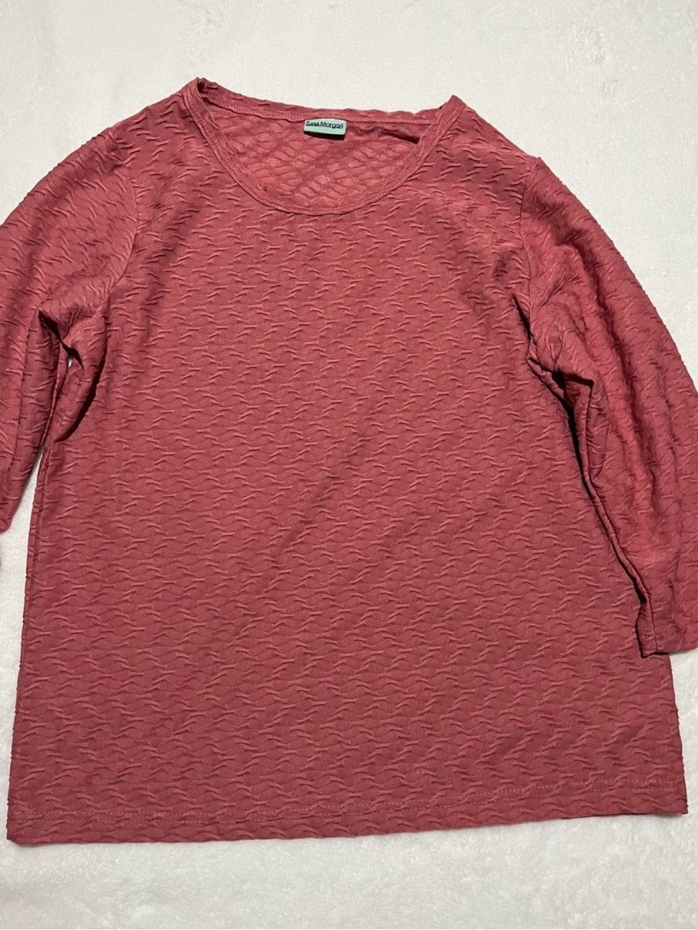 Sara Morgan Textured Top